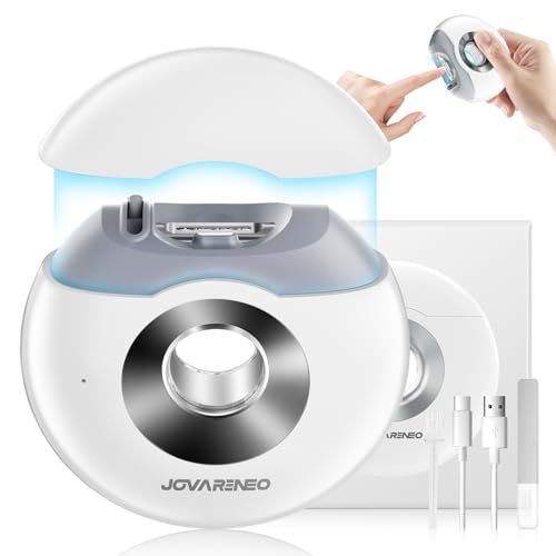 Coupe-ongles électrique automatique avec lumière LED pour couper sans douleur les ongles de bébé