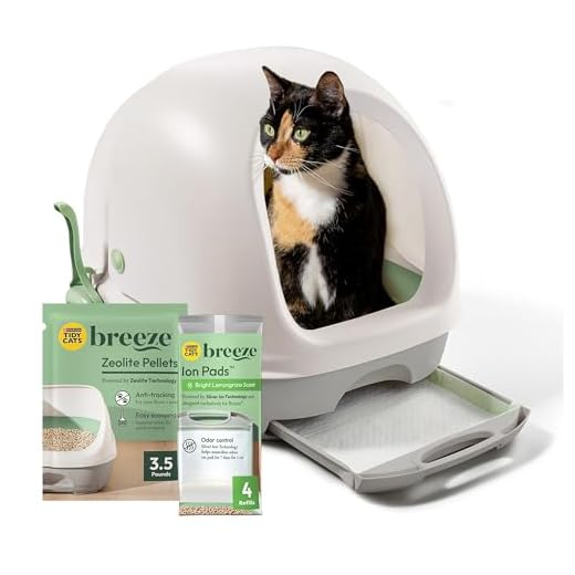 BREEZE Hooded Litter Box System Starter Kit