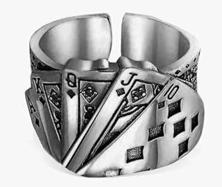 Tash Ring for Men | Stylish Adjustable Brass Ring | Trendy Statement Fashion Jewelry-picture-42