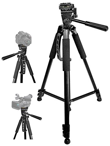 High-Power 500mm/1000mm f/8 Manual Telephoto Lens + Tripod + Backpack for Canon EOS 80D, EOS 90D, Rebel T3 T3i T5 T5i T6 T6i T6s T7 T7i, SL1, SL2, EOS 70D, 77D, 5D III, 5D IV, 6D, 7D, 7D II Cameras