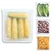 rezip Lay-Flat Gallon Leakproof Reusable Storage Bag 4-Pack