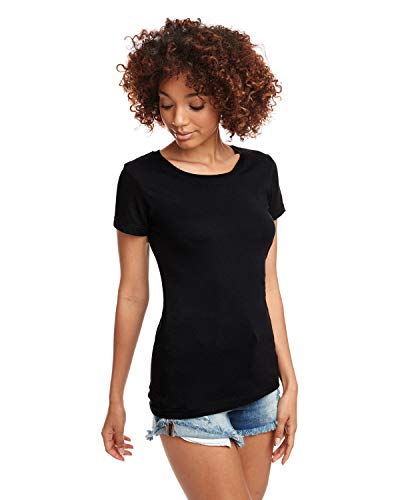 Next Level Ladies' Ideal T-Shirt L Black #TOP2