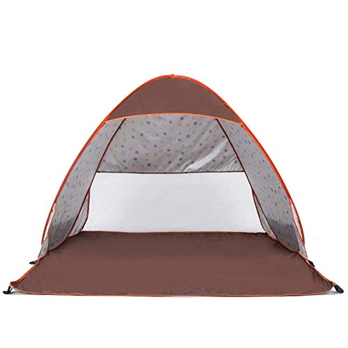 Carpa portátil camping para 2-3 personas azul 140x160x110cm miniatura 4