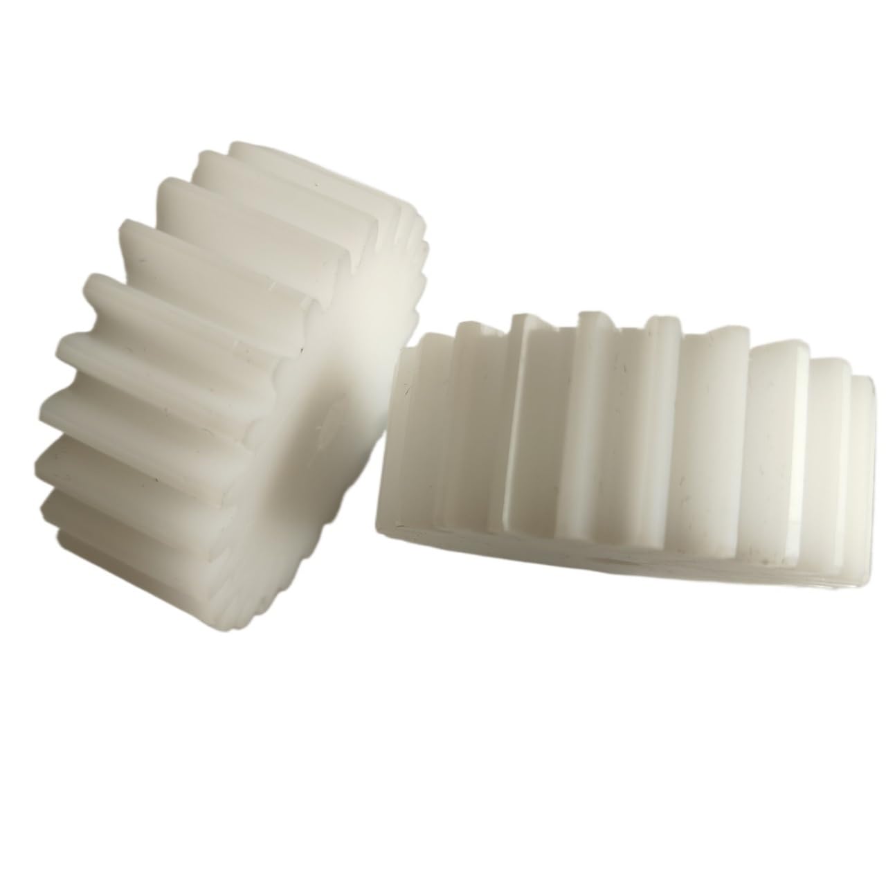 Cylindrical Drive 2pcs POM Spur Gear 6.35mm Inner Hole 2 Module Straight Teeth Gear 2M 10T 11T 12T 13T 15T 17T 19 Teeth Cylindrical Pinion Rack Machinery(13 Teeth)