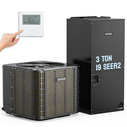 ROVSUN 3 Ton 34000 BTU Ducted Central Air Conditioner Heat