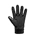 All-Weather Outdoor Gloves Driving for Fall Early Winter 1 Pair of Windproof Touchscreen Fishing Anti-Slip Thickened Warm Cold Black One Size