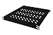 DIGITUS Professional DN-97647 - Fachboden mit variabler Tiefe zum Festeinbau in 19" Schränke - Traglast 50 kg - ab 800 mm Schranktiefe - 1HE - Farbe schwarz