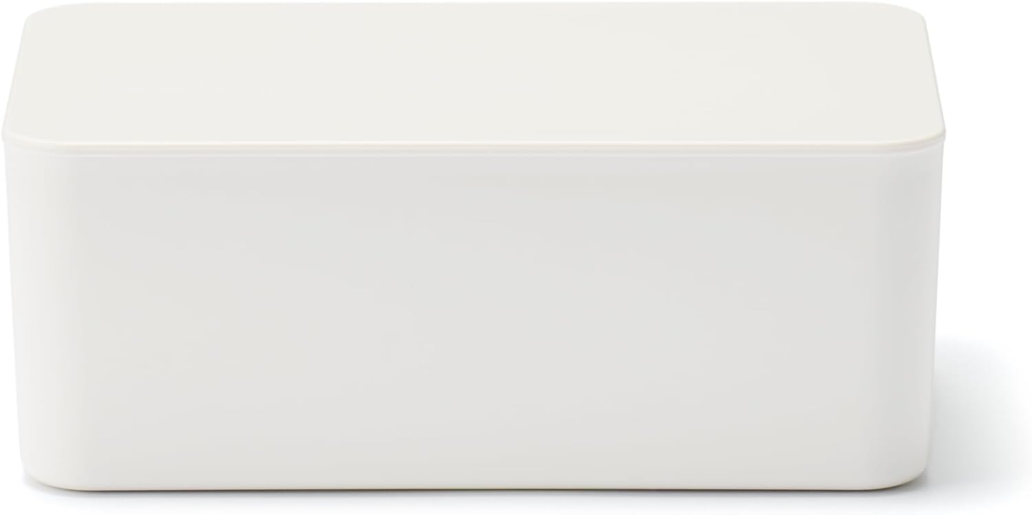 Muji 12993797 Wet Tissue Case with Wide Mouth/Approx. Width 7.5 x Depth 4.7 x Height 2.8 inches (19 x 12 x 7 cm)