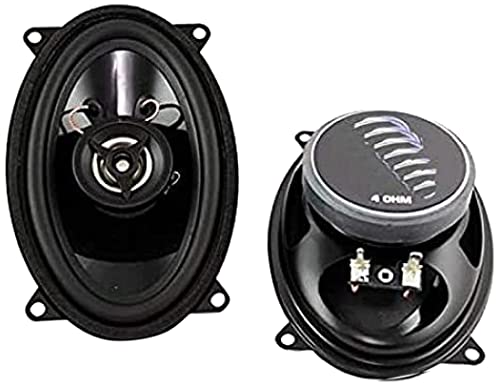 Sound Way - Haut-parleurs Enceintes 2 Voie 9 x 15 cm - 6x4 100 Watts pour Voiture
