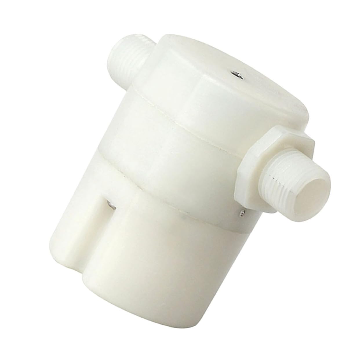 FUNOMOCYA Floating Ball Valve Water Level Control Valve Water Tank Accessories Floating Valve Replacement Water Tank Valve Automatic Float Valve Pool Floating Valve Tower Tank Valve White