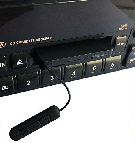 iTape Cassette Adapter Car Bluetooth Audio Receiver Work While Charging Support TF Card - Thumbnail 6