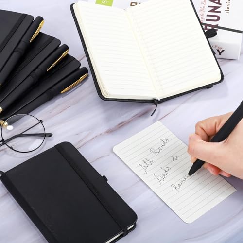 A6 mini carnets lignés avec porte-stylo pour ne plus jamais perdre vos notes - 5