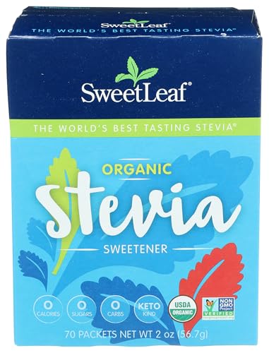 Sweet Leaf Stevia Organic Sweet Leaf Stevia Packets - 70 ct