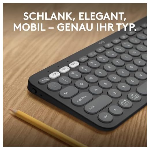 Logitech Pebble Keys 2 K380s Tastatur