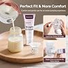 Flange Sizing Kit with Flange Inserts 10PCS, Nipple Ruler, Silicone Flanges Insert 13/15/17/19/21mm for 24mm Flange/Shield, Pumping Breastfeeding Essentials Kit