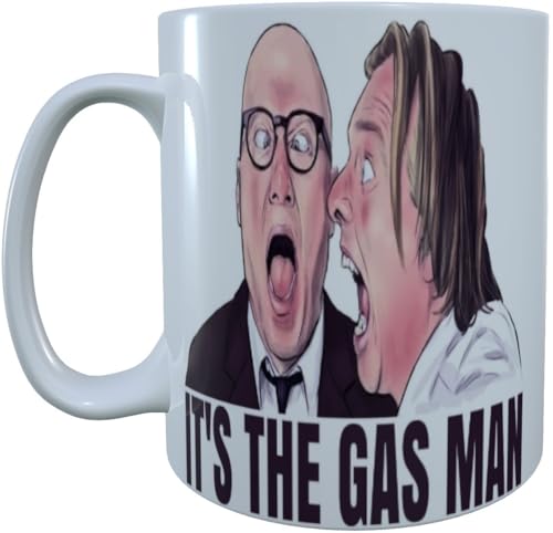 Bottom TV Series It's The Gas Man Mug