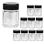 10x 22cc Glass Bottles