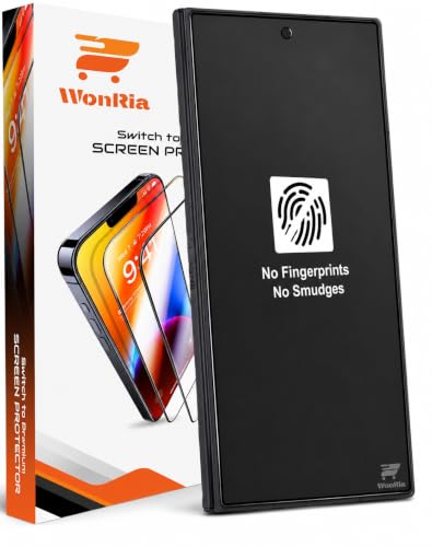 Image of WonRia Pack 1- Matte Screen Guard Protector for Samsung Galaxy Z Fold 8 Ultra 5G Matte Tempered Glass Edge to Edge Anti-FingerPrint | Anti-Glare - (Made of Glass)