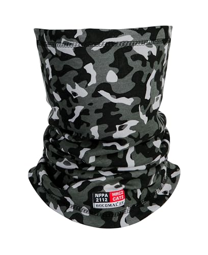 Image of BOCOMAL FR Neck Gaiters Face Mask 7oz Mightweight Flame Resistant Welding Hood NFPA2112 CAT2