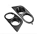 ShuYing Couvercle de lumière de Brouillard de Pare-Chocs de Voiture 2 pcs entoure Le coiffage de la Voiture de Conduite d'air pour BMW E46 M3 2001 2002 2003 2004 2005 2006 (Couleur : Noir)