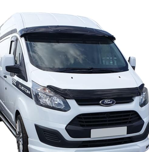 NEUHOO Pare-Soleil Voiture Pour Ford Transit Tourneo Custom 2023-2025 - Revêtement Nano Cristal De Glace, Protection Thermique Avancée