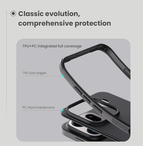 Image of Super Frosted Shield Pro Magnetic Case for Oppo Find X9 Pro| Matte Slim Hard Back Cover | Shockproof Anti-Fingerprint Protective Mobile Phone Case Compatible with MagSafe & Wireless Charging- Black