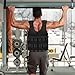 qorkhogr Weighted Vest,Adjustable Weighted Vest with Shoulder Pads Fastener Tape for Men Women 110lb Max Load Weights not Included for Running Training Workout Jogging Walking Black