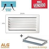rejilla aire acondicionado golf v  Rejilla de ventilación retorno blanco + Marco de montaje