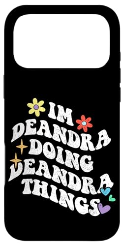 ���g�� Groovy Im Deandra Doing Deandra Things Funny Mother �X�}�z�P�[�X iPhone 17 Pro Max �p