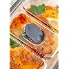 Latchlok Click 6.2 Cup Food Storage Container with Raiser & Divider, Storm