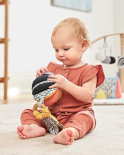 Image of Skip Hop 3-in-1 Baby Activity & Teether Stroller Toy, Montessori Inspired 3-in-1 Stroller Toy