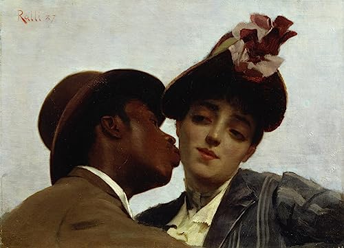 Le Baiser de Théodore Jacques Ralli affiche murale 60x90cm pour sublimer l'amour