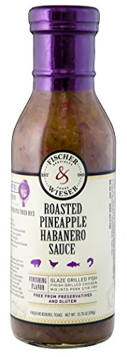 Fischer & Wieser Roasted Pineapple Habanero Sauce, 13.75 Ounce, 6 Count