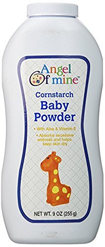 Angel of Mine Cornstarch Baby Powder (Pack of 3)