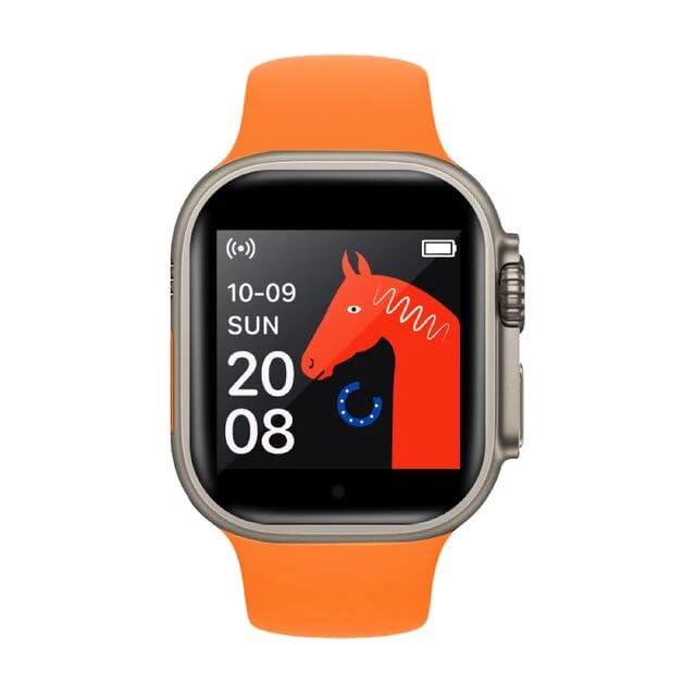 SmartUAE - Smartwatch D20 Men Women Smart Watch Y68 U88 Ultra Fitness trасker Sports ʜеаrt Rate Blue Tooth Wristwatch IWOs For IOSs Androids (SLORS 1 PCS)