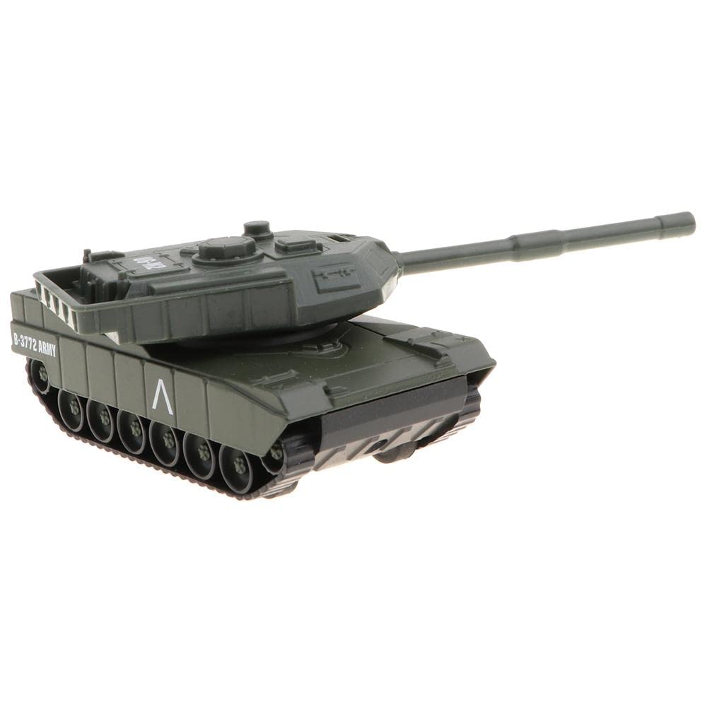 Generic 1:43 Pull Back Alloy Die-cast M1A2 Abrams Main Battle Tank Model Kit Toy, 1 X M1A2 Tank Toy, Ages 3+ - Image 4 thumbnail