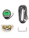 Produktbild QWORK Battery Monitor Voltmeter Ammeter, Voltage Range 8V-80V and up to 500A, Voltage Current Meter with 13 ft Custom Cable