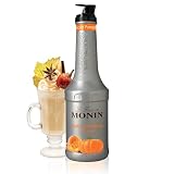Monin - Spiced Pumpkin Purée, Pumpkin And Cinnamon Flavor, Natural Flavors, Great For Lattes, Milkshakes, Specialty Coffees, And Cocktails, Non-Gmo, Gluten-Free (1 Liter)