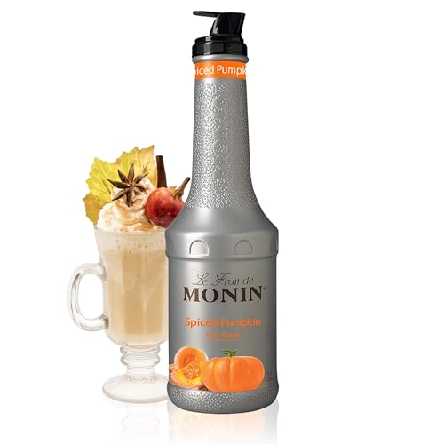 Monin - Spiced Pumpkin Purée, Pumpkin and Cinnamon Flavor, Natural