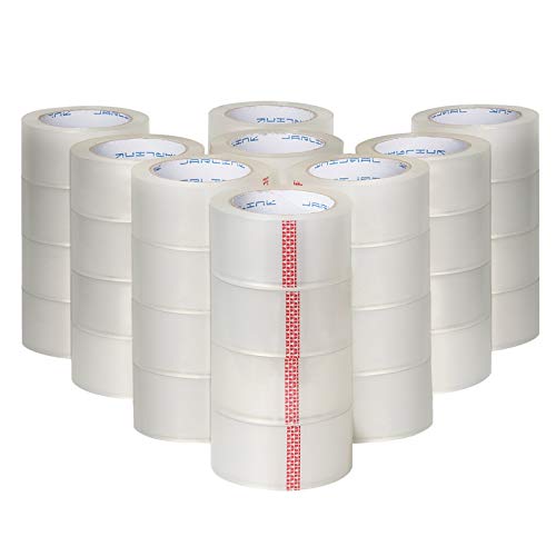 JARLINK Clear Packing Tape (36 Rolls), Heavy Duty Packaging Tape for Shipping Packaging Moving Sealing, 2.7mil Thick, 1.88 inches Wide, 60 Yards Per Roll, 2160 Total Yards