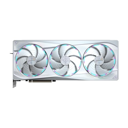 Image of GIGABYTE AORUS GeForce RTX 5090 Master ICE 32G Graphics Card, WINDFORCE Cooling System, 32GB 512-bit GDDR7, GV-N5090AORUSM ICE-32GD Video Card