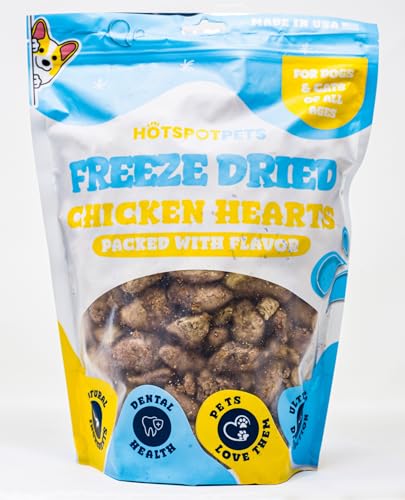 Hotspot Pets A-4426 Freeze Dried Chicken Hearts For Cats & Dogs thumb #8