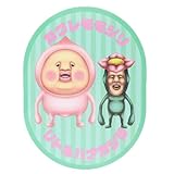 こびとづかん[ダイカットシール]キャラクターステッカー/カクレモモジリ＆リトルハナガシラ