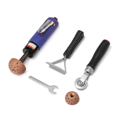 Image of Pneumatic Tire Buffer Full Kit,Tire Buffing Wheel 55mm,42mm with Tire Patch Roller and Tire Scraper