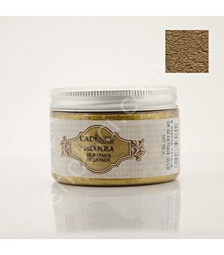 Cadence Pasta Relieve Dora Oro Antiguo 150ml Ref. DR03