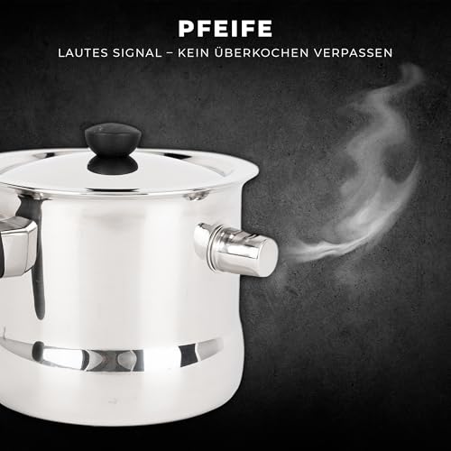 Foto von KARL HAUSMANN Milchtopf Doppelwandig für Induktion, 1.5 L, mit Pfeife