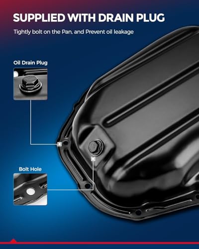 Image of KAX 265-814 Transmission Oil Pan Replacement for 4T60-E, 4T65-E, Chevy, Impala, Lumina, Malibu, Monte, Carlo, Uplander, Venture, Buick Allure, Century, LaCrosse, LeSabre
