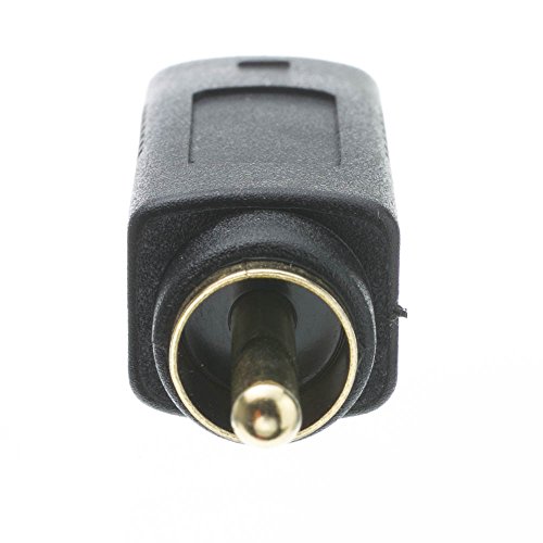 Adaptador S Video a RCA CableWholesale 24K Dorado miniatura 4