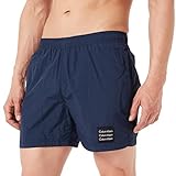 Cordón mediano Calvin Klein Medium Drawstring KM0KM00712 Shorts, Navy Iris, M para Hombre