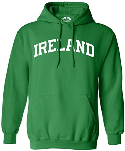 Joe's USA Ireland Logo T-Shirts, Sweatshirts and Hoodies is Regular and Tall Sizes S-6XL